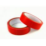 Multi Purpose Product Red Single Sided Hot Melt Cloth Tape