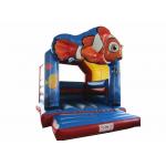 PVC inflatable bouncy reliable inflatable clown fish jumping durable inflatable jump house on sale for sale