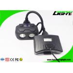 Dual Beam Semi Corded Rechargeable Mining Cap Lights WiFi Tracking 15000lux for sale