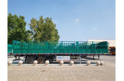 China CIMC 2024 New Design Fence Semi Trailer Truck Trailers Product supplier