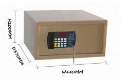 China W440mm Interior Flannelette Digital Key Lock Box supplier