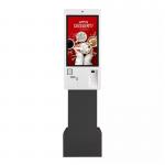 Stand Alone Self Order Ticket Kiosk Machine Service Payment ticket printers pc panel for sale