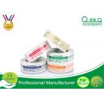 Flexibility BOPP Packing Tape Strong Grip For Snap Curve Shape / Bundling