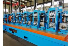 China Rectangular 76mm Carbon Steel Pipe Mill Making Machine Professional Galvanized supplier