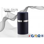 Black AS airless cosmetic bottles 30ml 50ml 80ml , empty cosmetic container SR-2156B for sale