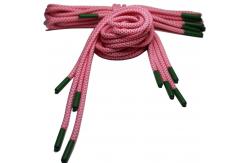 China Polyester Drawstring Cord For Pants ／ Pink 5mm Elastic Drawstring supplier