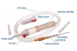 China EO Sterile ABS PE Blood Transfusion Set supplier