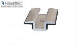 China Commercial Aluminum Extrusion Profiles Cutted For Solar Roof Mounting Systems supplier