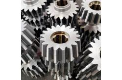 China 7 Module Miter Straight Bevel Gears With Internal Splines supplier