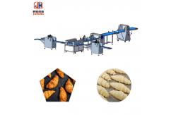 China Commercial Use 2500 - 3000pcs/H Croissant Making Machine For Food Factory supplier