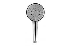 China Five Function Bathroom Shower Spare Parts Handset Shower Head Chrome POM Inside supplier