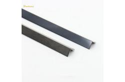 China Hairline Stainless Steel Floor Transition Strip L Profile Sustainable supplier