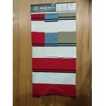 Not Easy To Deform And Breathable And Elastic Striped Knit Fabric For T-Shirt for sale