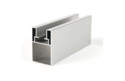 China High Hardness U Shape 6061 Aluminium Industrial Profile For Railway supplier