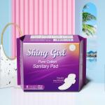 Organic Cotton Menstrual Feminine Hygiene Period Lady Napkin Sanitary Pad Panty Liner for Women for sale