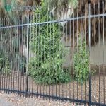 Square Post Welded Double Wire Mesh Fencing For Road for sale
