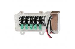 China Multifunctional 6 Digits Energy Meter Parts Mechanical Meter Counter 800SC06P supplier