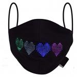 Digital Electronic Display Programmable LED Face Mask For Party Christmas for sale