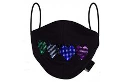 China Digital Electronic Display Programmable LED Face Mask For Party Christmas supplier