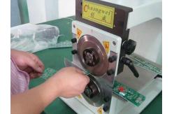 China Small V-Cut Pcb Cutting Machine With Two Circular Blades,PCB Separator supplier