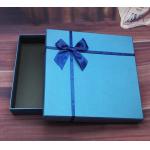 Ribbon Square Gift Boxes With Lids 4C Offset Printing Packaging