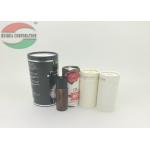 Glass Jar Packing Recycled Paper Cylinder Containers For Gift