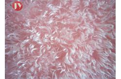 China Knitting Polyester Plush Toy Fabric Soft Frizzle Fur Plush Hair Curly Hair Fabric supplier