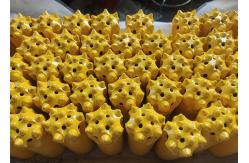 China 43MM R32 Threaded Button Bit With Ballistic Shape Customized supplier