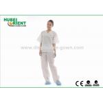 Splash Resistant 45gsm SMS Disposable Pajamas For Medical Use In Operating Room for sale