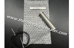 China Microtubular Coil Heater Nozzle Heating With Locking And Thermocouple Holes supplier