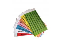 China Customized Snap Closure Tyvek Paper Wristbands The Ultimate Event Security Solution supplier