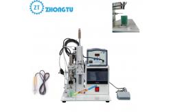 China Pneumatic Soldering Machine Metal Handle Semi Automatic Small Soldering Machine supplier