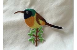 China Customizable embroidered badge cloth stickers and show individuality ;fashion supplier