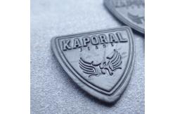 China OEM Embossed Leather Patches supplier