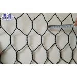 PVC Coated Woven Gabion Mesh Box Mesh Wire 2.7mm / Edge Wire 3.4mm for sale