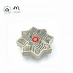 Embossing Zamac Perfume Cap , Non Spill Perfume Bottle Cover Cylindrical Shape for sale
