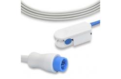 China Reusable 10ft 7pin Finger Clip Spo2 Sensor For Mindray T5/T8 supplier