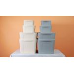 Grey Stackable Underwear Plastic Storage Box