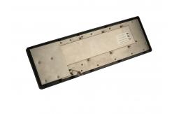 China Dynamic IP65 Brushed Steel Ruggedized Keyboard With Touchpad supplier