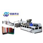 MINGDI Automatic Control Extruder Machine PET PLA PP PS Sheet Film Extrusion Line for sale