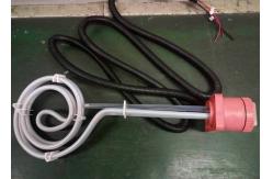 China Single Phase 2000W PTFE Immersion Heater For Electroplating Tanks supplier