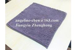 China super soft durable Eco-friendly microfiber chenille non-slip floor bath mat supplier