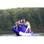4 - 6 Person Water Inflatable Rotating Top Inflatable Water Gyro , Planet Saturn