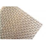 Square Hole Crimped Woven Architectural Wire Mesh For Interior Partition for sale