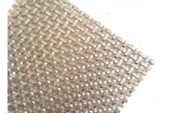 China Square Hole Crimped Woven Architectural Wire Mesh For Interior Partition supplier