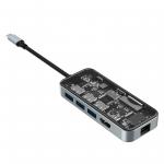 Customized Brand The Professional Aluminum Card Reader Hub For Enhanced Workflow for sale