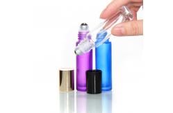 China Clear Mini Rollerball Bottles Refillable Roll On Bottle 10Ml supplier