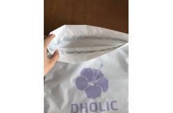 China CPE white transparent Plastic Drawstring Bags For Cosmetic / Daily Necessities / Clothes supplier