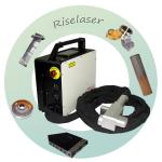 Portable Mini Backpack Laser Cleaning Rust Removal With Pulsed Fiber Laser 100w 50w for sale
