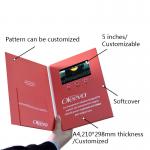 TFT LCD display folder blank video brochure business invitation greeting card